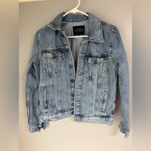 Lucky Brand Women’s Denim Tomboy Trucker Jean Jacket Medium Y2K Light Wash